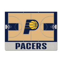Indiana Pacers court Collector Enamel Pin Jewelry Card