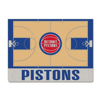 Detroit Pistons court Collector Enamel Pin Jewelry Card