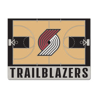 Portland Trail Blazers court Collector Enamel Pin Jewelry Card