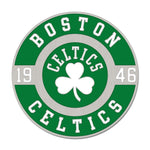 Boston Celtics round est Collector Enamel Pin Jewelry Card