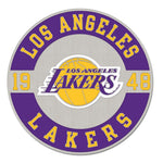 Los Angeles Lakers round est Collector Enamel Pin Jewelry Card