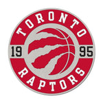 Toronto Raptors round est Collector Enamel Pin Jewelry Card