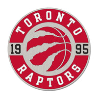 Toronto Raptors round est Collector Enamel Pin Jewelry Card