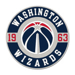 Washington Wizards round est Collector Enamel Pin Jewelry Card