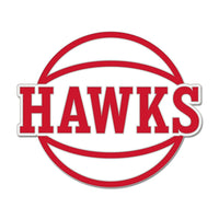 Atlanta Hawks Collector Enamel Pin Jewelry Card
