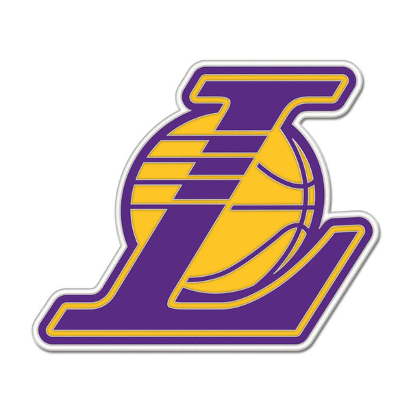 Los Angeles Lakers Collector Enamel Pin Jewelry Card