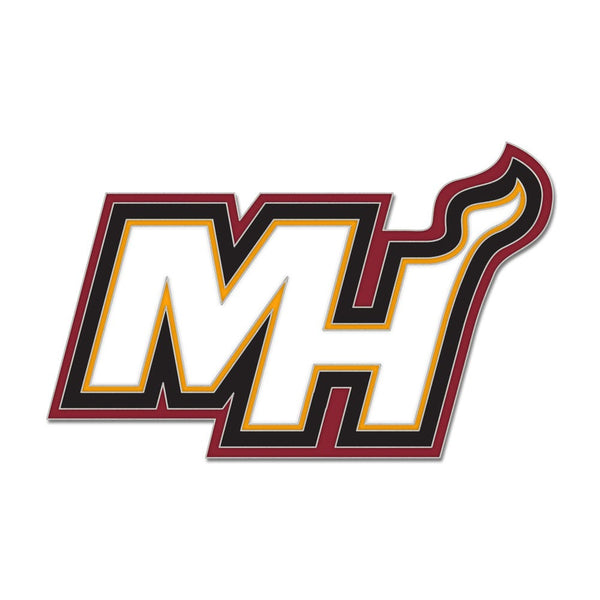 Miami Heat Collector Enamel Pin Jewelry Card