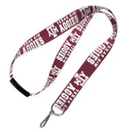 Texas A&M Aggies Lanyards w/Breakaway 1"