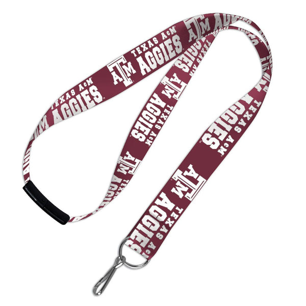 Texas A&M Aggies Lanyards w/Breakaway 1"