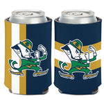 Wholesale-Notre Dame Fighting Irish Jersey Stripe Can Cooler 12 oz.