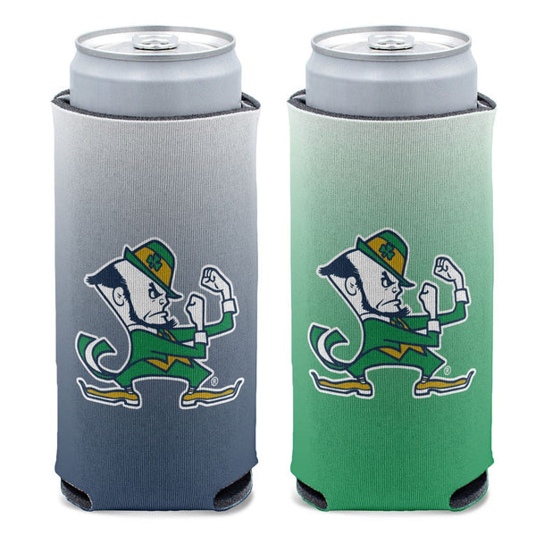 Notre Dame Fighting Irish Color Dip 12 oz Slim Can Cooler
