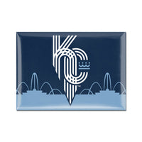 Kansas City Royals / City Connect City Connect Metal Magnet 2.5" x 3.5"