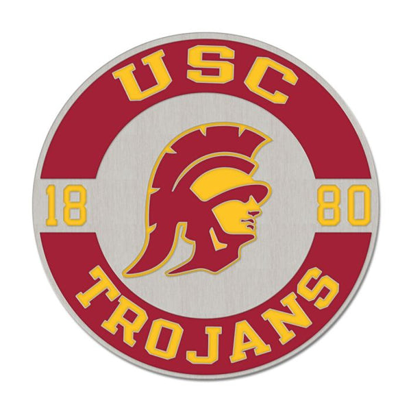 Wholesale-USC Trojans Collector Enamel Pin Jewelry Card