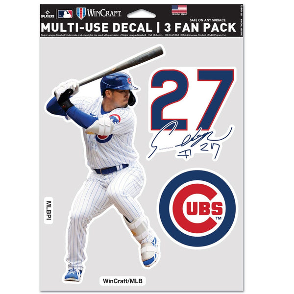 Chicago Cubs PLAYERS CHOICE DIAMOND CLUB(R) Multi Use 3 Fan Pack Seiya Suzuki