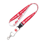 Cincinnati Reds Lanyard w/detachable buckle 1"