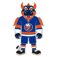 New York Islanders mascot Collector Enamel Pin Jewelry Card