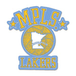 Los Angeles Lakers / Hardwoods Collector Enamel Pin Jewelry Card