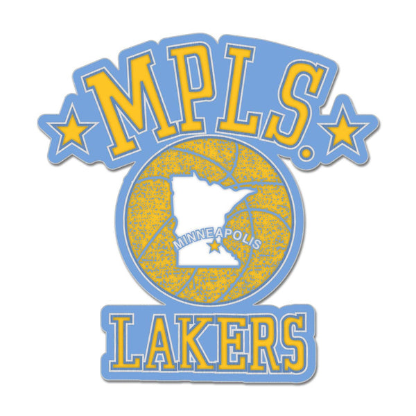 Los Angeles Lakers / Hardwoods Collector Enamel Pin Jewelry Card