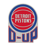 Detroit Pistons slogan Collector Enamel Pin Jewelry Card