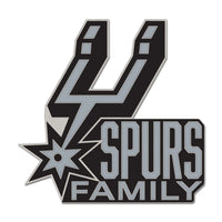 San Antonio Spurs slogan Collector Enamel Pin Jewelry Card