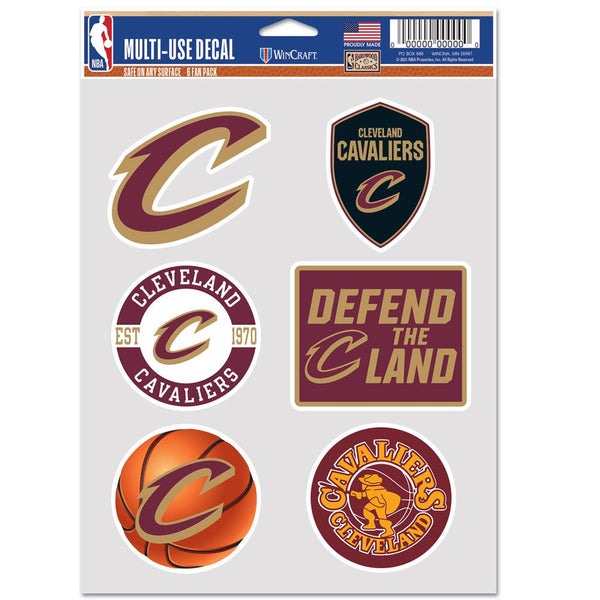 Cleveland Cavaliers Multi Use 6 fan pack