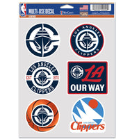 Los Angeles Clippers Multi Use 6 Fan Pack