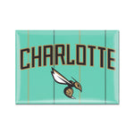 Charlotte Hornets / City Edition Metal Magnet 2.5" x 3.5"