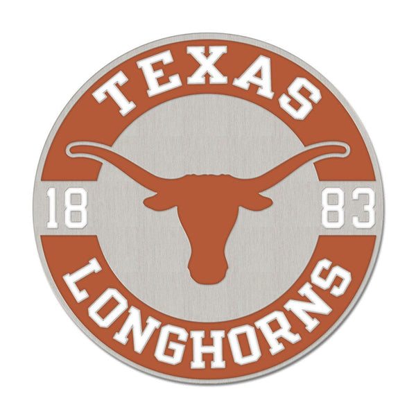 Texas Longhorns Collector Enamel Pin Jewelry Card