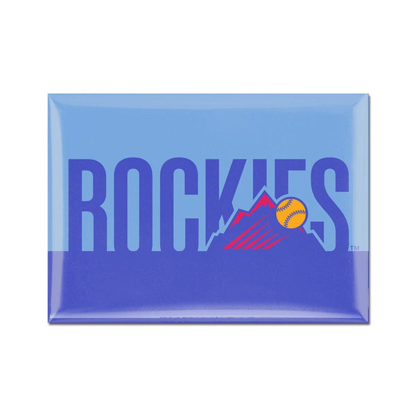 Colorado Rockies / City Connect Metal Magnet 2.5" x 3.5"