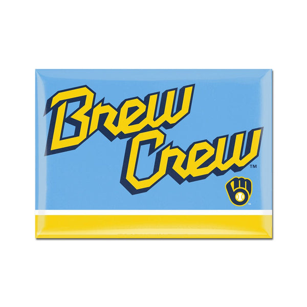 Milwaukee Brewers / City Connect City Connect Metal Magnet 2.5" x 3.5"