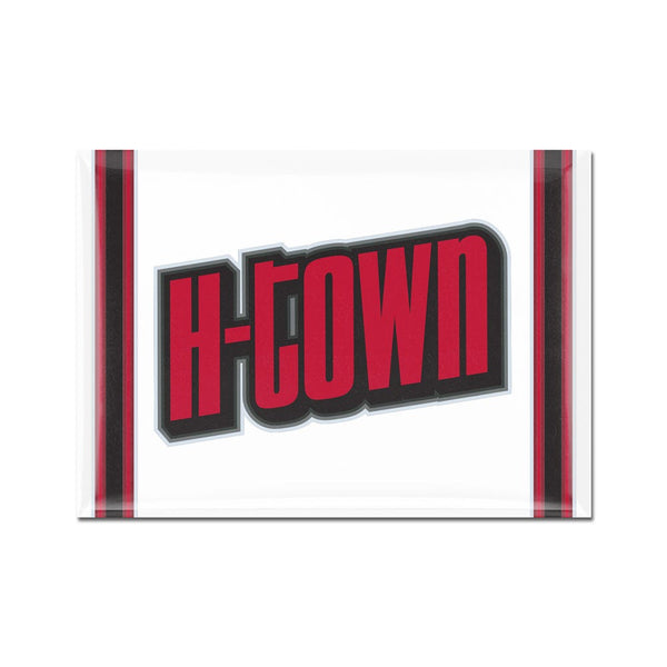 Houston Rockets / City Edition Metal Magnet 2.5" x 3.5"