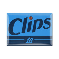 Los Angeles Clippers / City Edition Metal Magnet 2.5" x 3.5"
