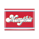 Memphis Grizzlies / City Edition Metal Magnet 2.5" x 3.5"