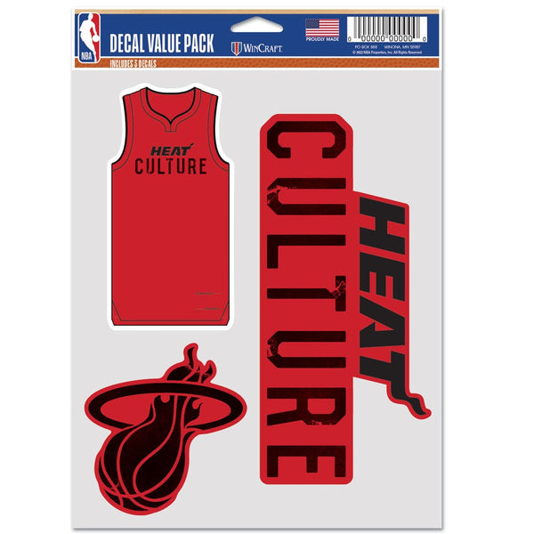 Miami Heat / City Edition Multi Use 3 FAN PACK