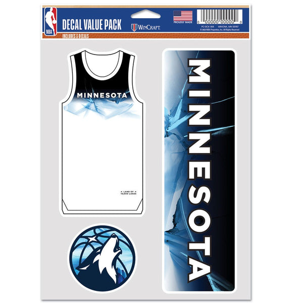 Minnesota Timberwolves / City Edition Multi Use 3 FAN PACK