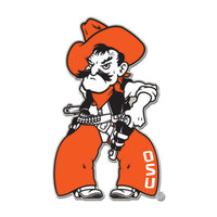 Wholesale-Oklahoma State Cowboys Mascot Collector Enamel Pin Jewelry Card