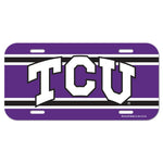 Wholesale-TCU Horned Frogs License Plate