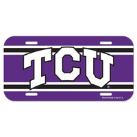 Wholesale-TCU Horned Frogs License Plate