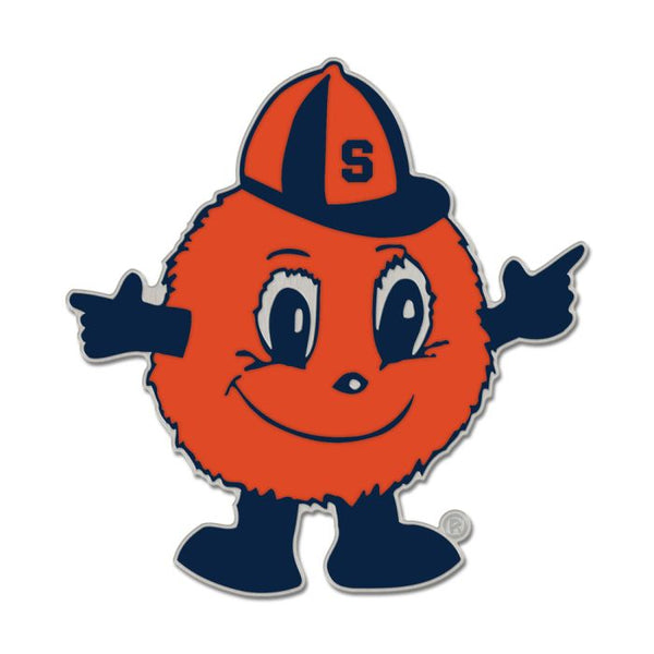 Wholesale-Syracuse Orange Mascot Collector Enamel Pin Jewelry Card