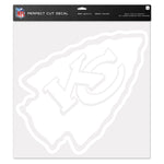 Kansas City Chiefs Perfect Cut Decal 17" x 17"