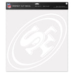 San Francisco 49ers Perfect Cut Decal 17" x 17"