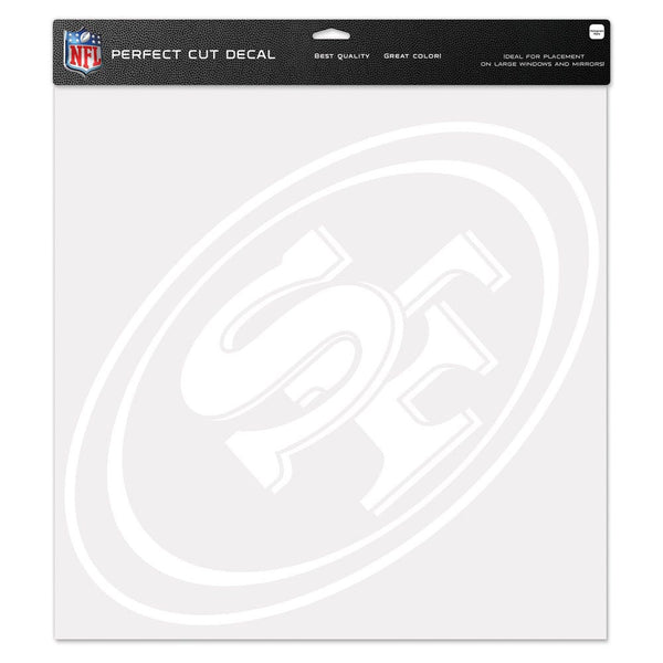 San Francisco 49ers Perfect Cut Decal 17" x 17"