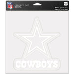 Dallas Cowboys Perfect Cut Decal 17" x 17"