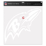 Baltimore Ravens Perfect Cut Decal 17" x 17"