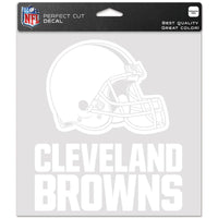 Cleveland Browns Perfect Cut Decal 17" x 17"