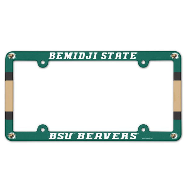 Wholesale-Bemidji State Beavers Lic Plate Frame Full Color