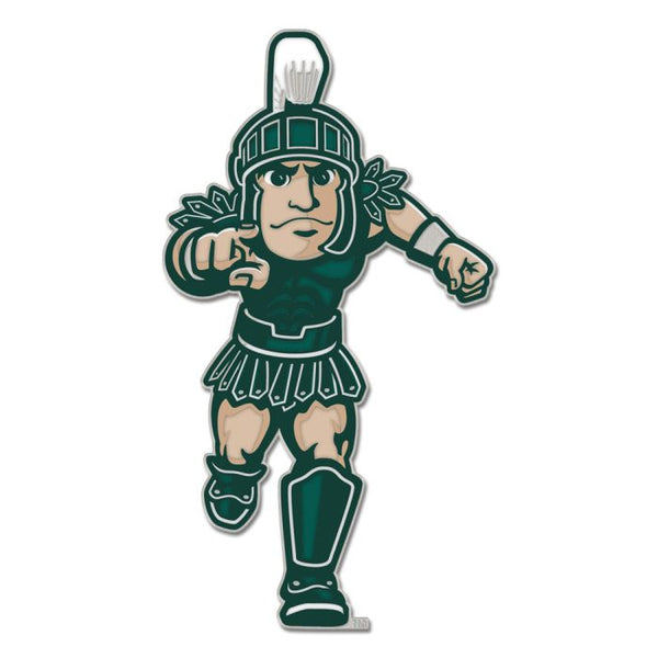 Wholesale-Michigan State Spartans MASCOT Collector Enamel Pin Jewelry Card