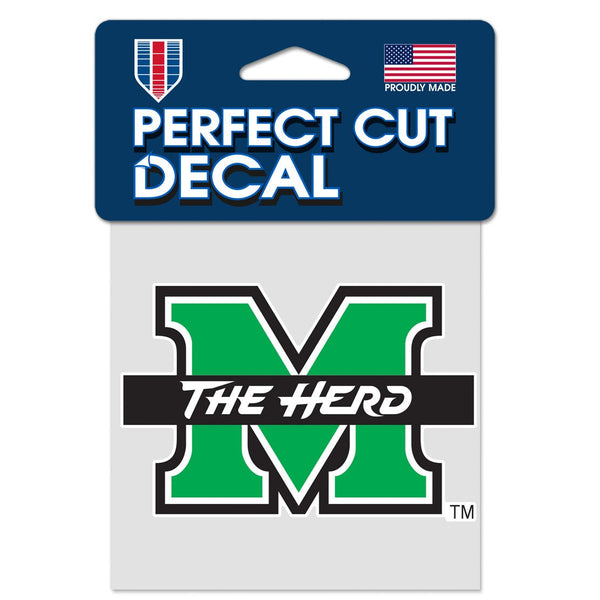 Marshall Thundering Herd Perfect Cut Color Decal 4" x 4"