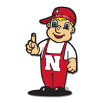 Wholesale-Nebraska Cornhuskers MASCOT Collector Enamel Pin Jewelry Card