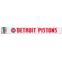 Detroit Pistons Perfect Cut Decals 2" x 17"